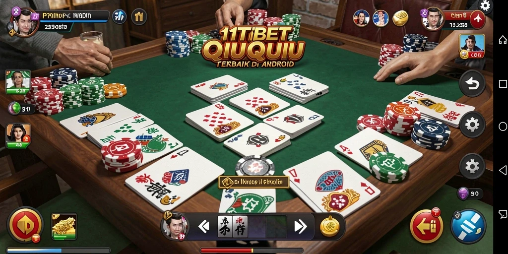 Tampilan gameplay QiuQiu yang seru dan menantang di 11TBET.