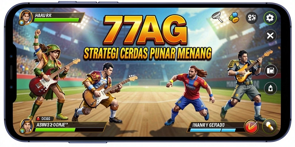 Screenshot gameplay 77AG menampilkan aksi strategi yang seru.