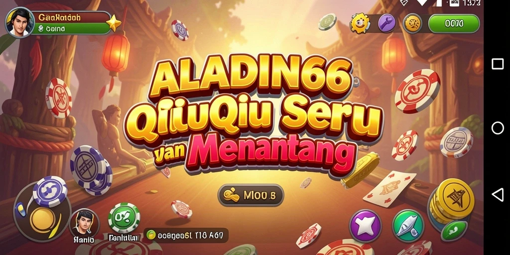 Tampilan gameplay QiuQiu di ALADIN66 yang seru dan interaktif.