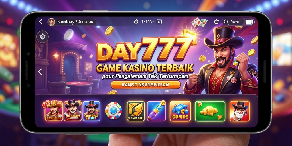 Tampilan seru dari gameplay Kasino DAY777 yang menegangkan.