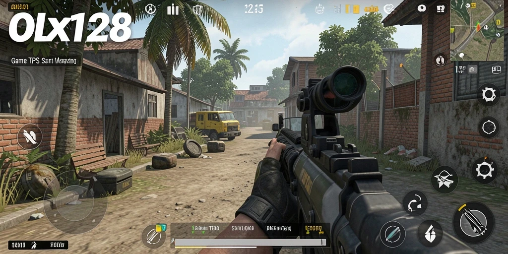 Tampilan gameplay OLX128 yang memukau dan menarik perhatian.