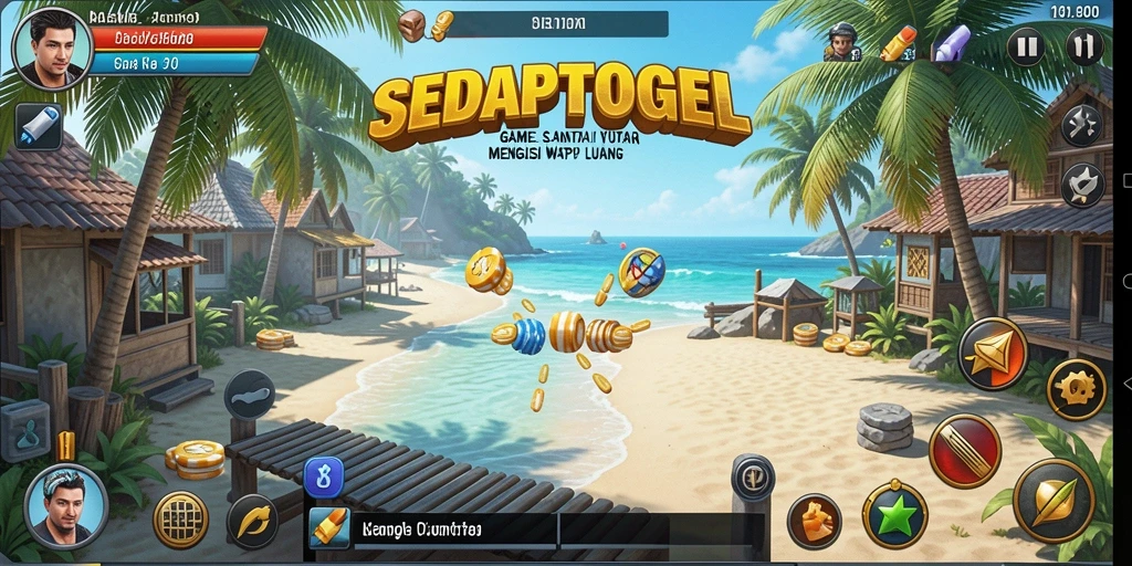 Screenshot gameplay SEDAPTOGEL yang menunjukkan keseruan bermain.