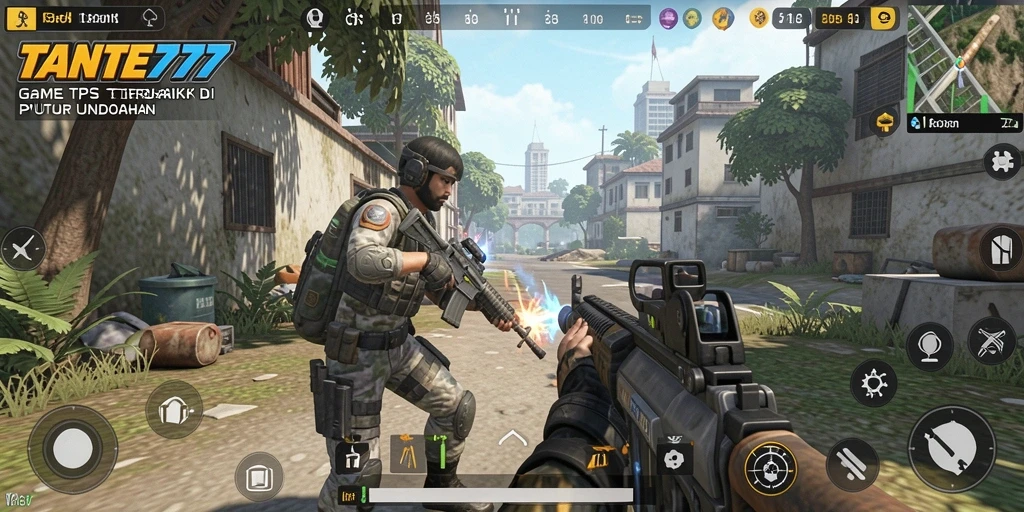 Screeshot gameplay seru TANTE777 saat beraksi.