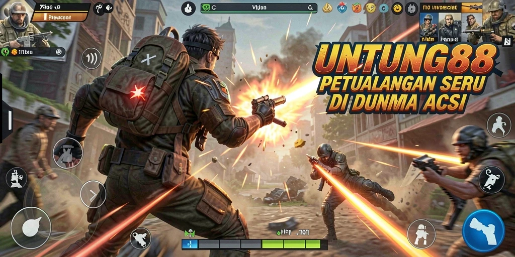 Tampilan menegangkan dari gameplay UNTUNG88 yang penuh aksi.