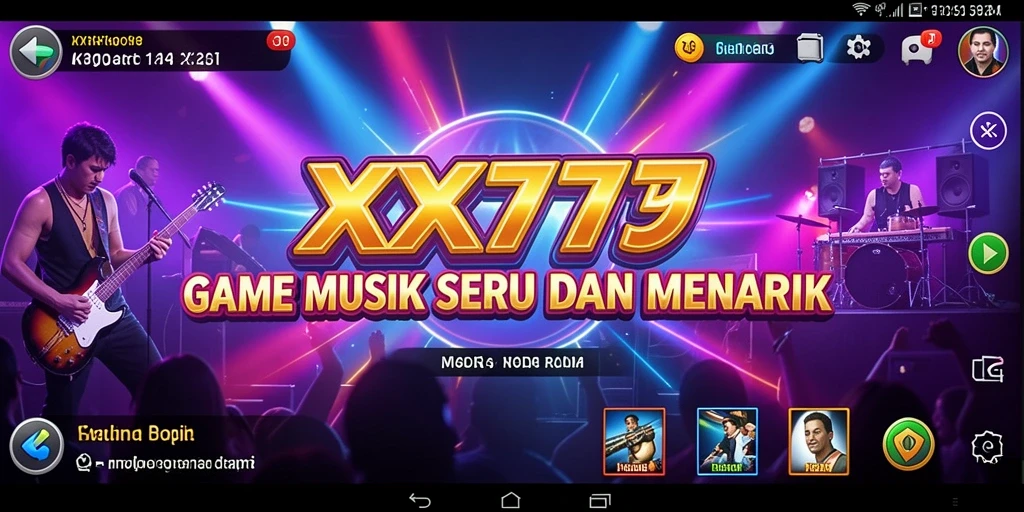 Tampilan gameplay XXX777 yang penuh warna dan interaktif.